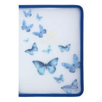 Папка-конверт на молнии Arabeski А4 (электрик)