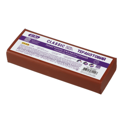 Пластилин скульптурный Classic (терракотовый) 250г