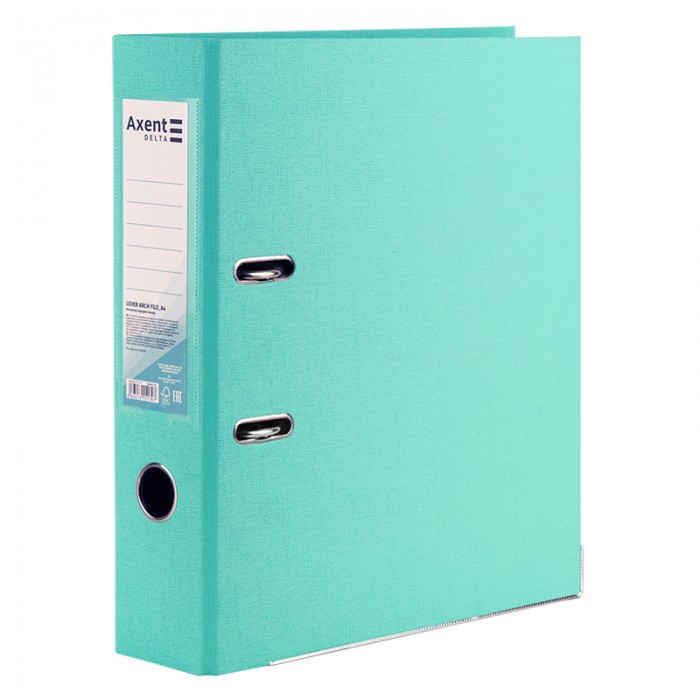 Регистратор с двусторонним покрытием Pastelini А4 (7,5см) мятный