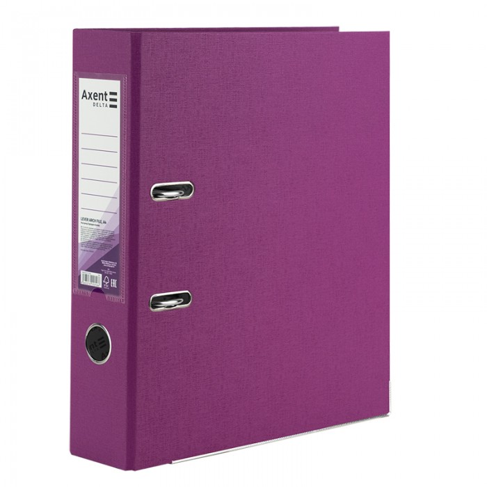 Регистратор с односторонним покрытием А4, (7,5см.) сиреневый d1714-26c