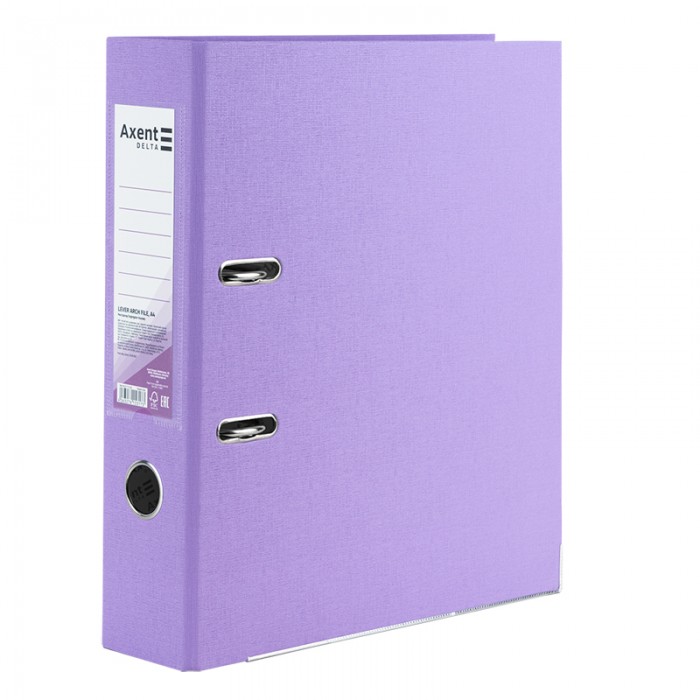 Регистратор с односторонним покрытием Pastelini А4, (7,5см) сиреневый