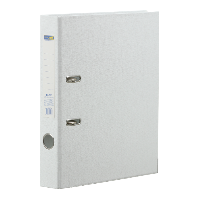 Реєстратор А4 Elite 50мм (білий), двостороннє покриття bm.3002-12c