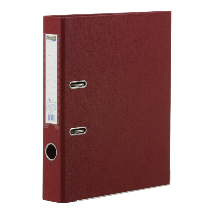 Реєстратор А4 Elite 50мм (бордовий), двостороннє покриття bm.3002-13c