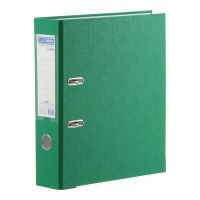 Регистратор Lux Jobmax А4 70мм (зеленый), одностороннее покрытие bm.3011-04c