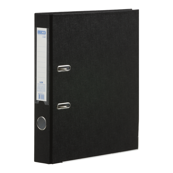 Реєстратор Lux Jobmax А4 50мм (чорний), одностороннє покриття bm.3012-01c