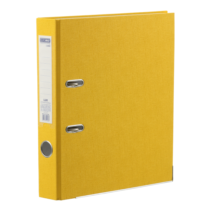 Реєстратор Lux Jobmax А4 50мм (жовтий), одностороннє покриття bm.3012-08c
