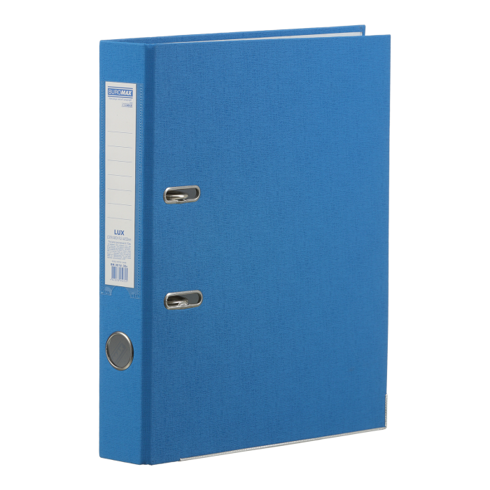 Регистратор Lux Jobmax А4 50мм (светло-синий), одностороннее покрытие bm.3012-30c