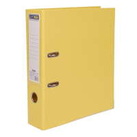 Папка-реєстратор А4, 75мм, жовтий Ideal