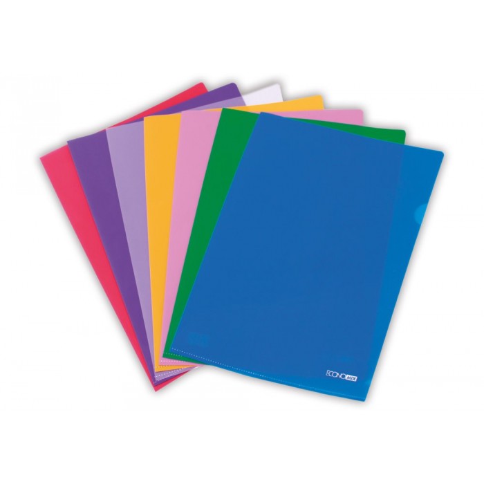 Папка-куточок, А4 (асорті) E31153