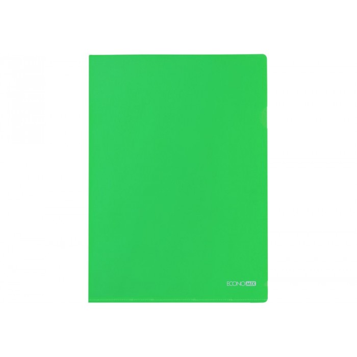 Папка-куточок, А4 (зелений) E31153-04