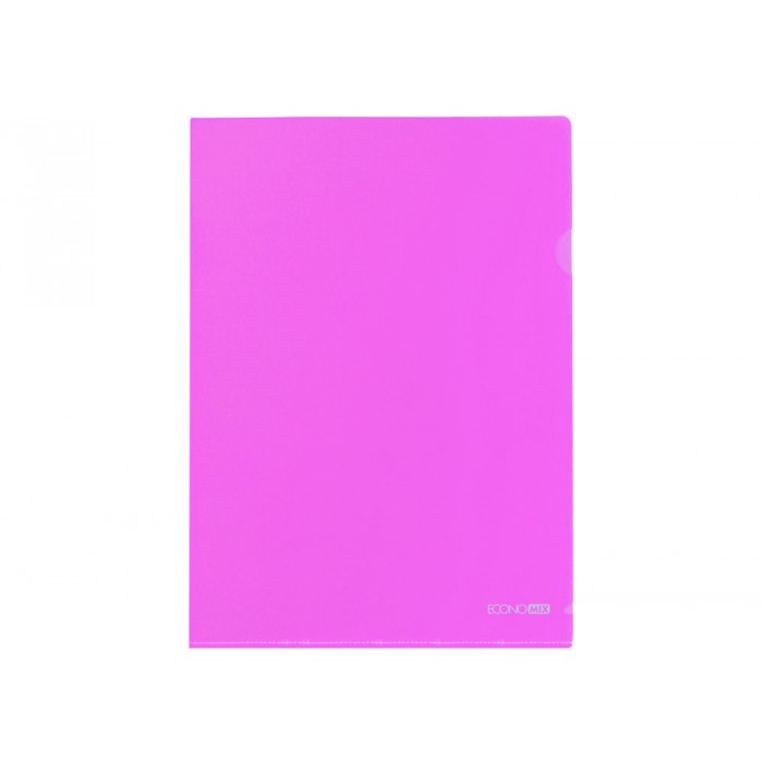 Папка-куточок, А4 (рожевий) E31153-09