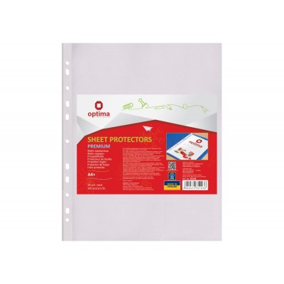 Файл Premium А4+ 50мкм, прозорий 100шт/уп O35103