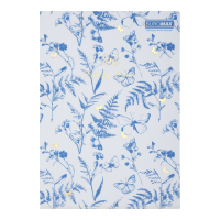 Папка-уголок, матовая Arabeski А4 (голубой)