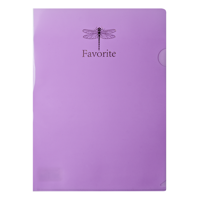 Папка-куток А4 Favorite Pastel (бузковий) BM.3855-26