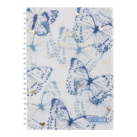 Тетрадь канцелярская Arabeski А5, 80л. клетка (синий) BM.2587-02