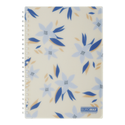 Тетрадь канцелярская Arabeski А5, 80л. клетка (маренго) BM.2587-53