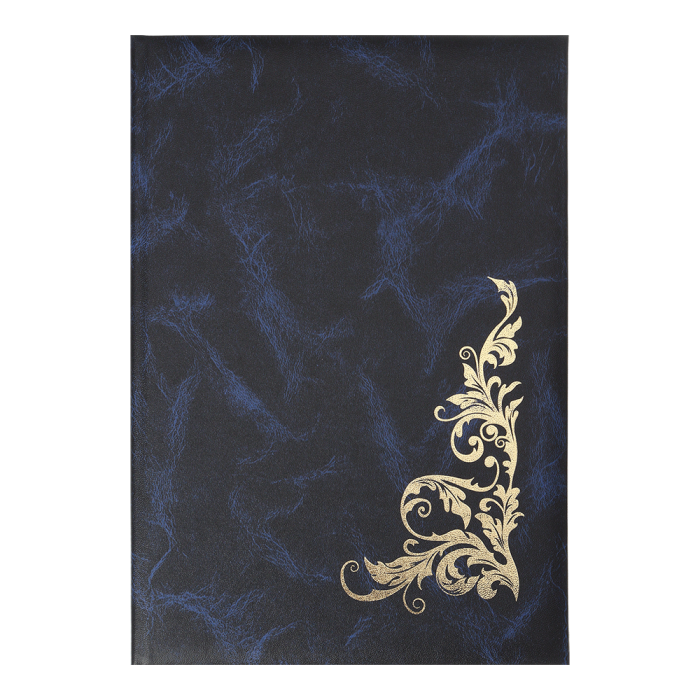 Папка Узор А4+ (синий)