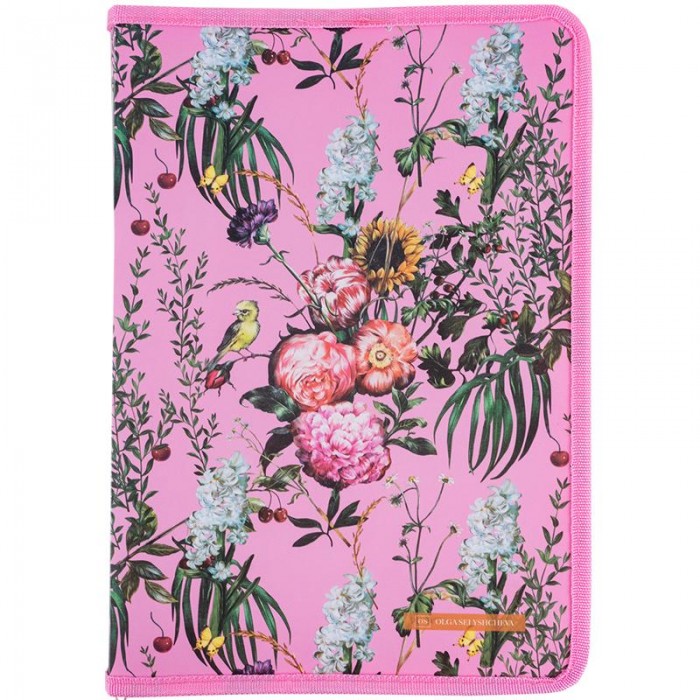 Папка об'ємна на блискавці А4+ Olga Selyshcheva, Summer