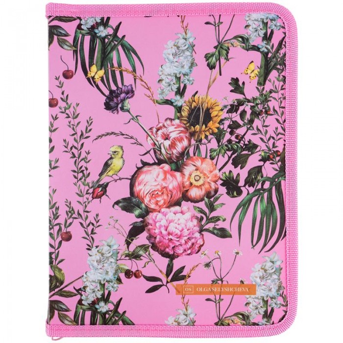 Папка об'ємна на блискавці А5+ Olga Selyshcheva, Summer