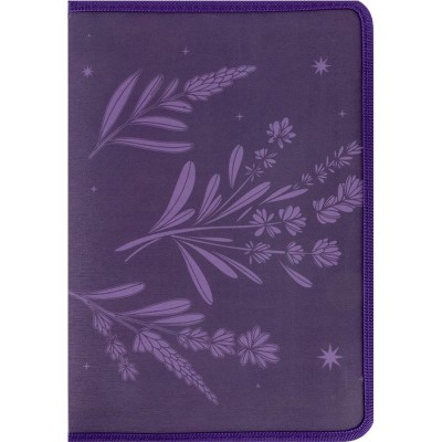 Папка об'ємна на блискавці А4+ Lavender-1