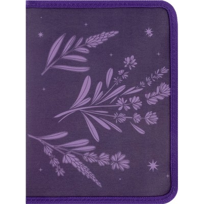 Папка объемная на молнии А5+ Lavender-1