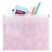Папка-конверт на блискавці zip-lock А5+ Lavender-3