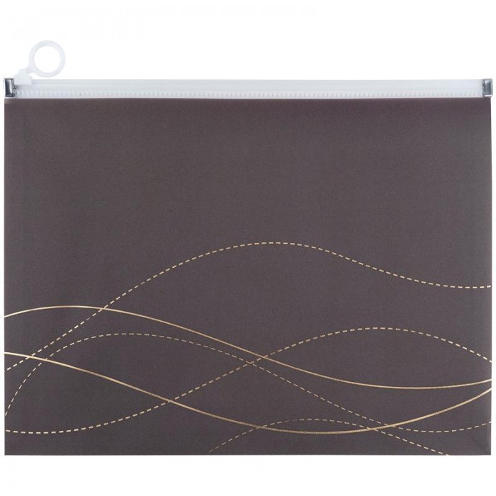 Папка-конверт на блискавці zip-lock А4 Waves-4