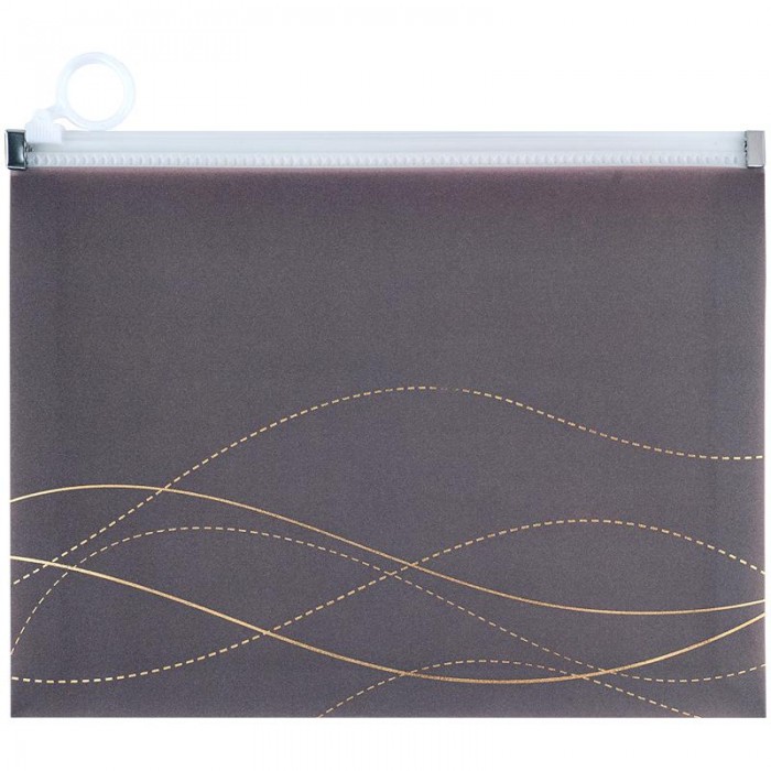 Папка-конверт на блискавці zip-lock А5+ Waves-4