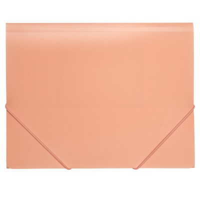 Папка на гумках А4 Pastelini (персиковий) 1504-42-A