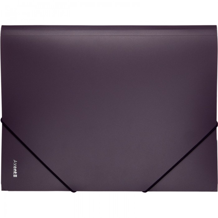 Папка на резинках А4 (сливовый) 1508-11-a