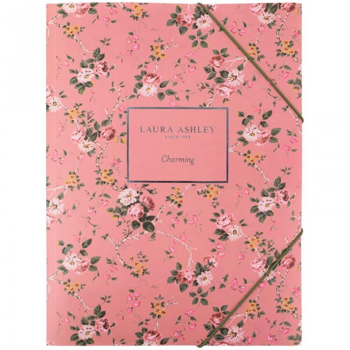 Папка на резинках А4+ Laura Ashley, Charming