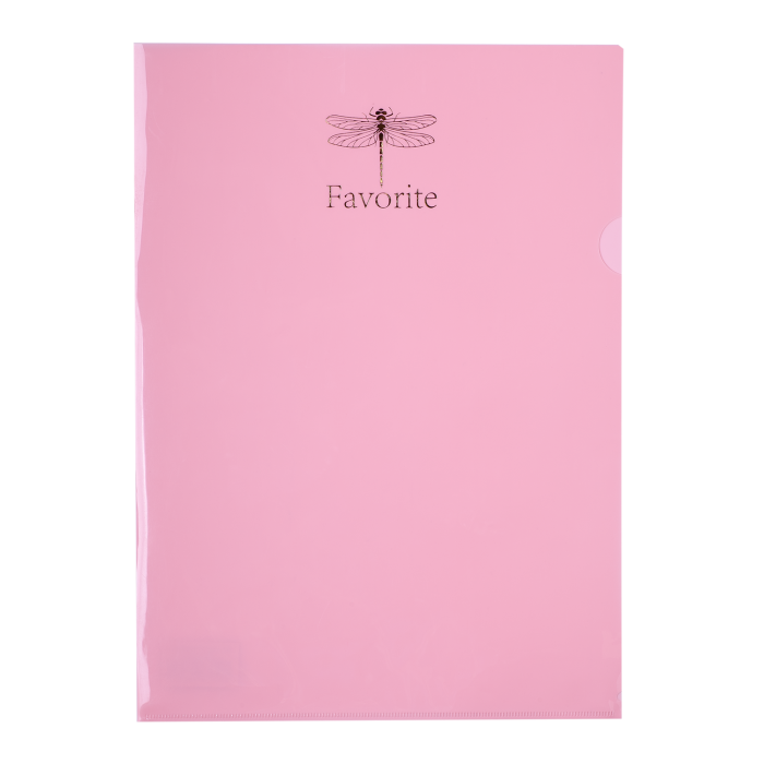 Папка-уголок А4 Favorite Pastel (розовый) BM.3855-10