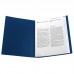 Папка з 40 файлами А4 (синій) 1040-02-A