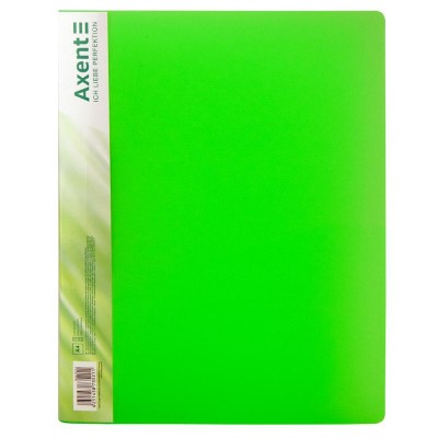 Папка с прижимом А4 (зеленый) 1301-26-a