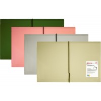 Папка з розширенням на 6 відділень А5, на гумці (асорті)