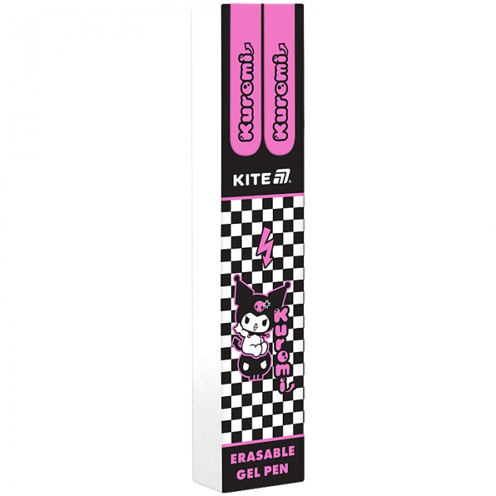 Ручка гелева Пиши-стирай 2 шт. в пеналі (синій) Kuromi