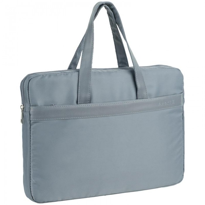 Сумка для документів текстильна А4, 1 відділення (сірий)