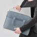 Сумка для документів текстильна А4, 1 відділення (сірий)