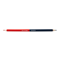 Олівець офісний двосторонній (червоно-синій) 