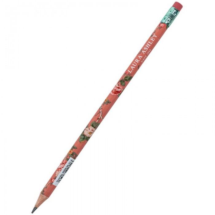Карандаш графитный с ластиком НВ Laura Ashley Charming