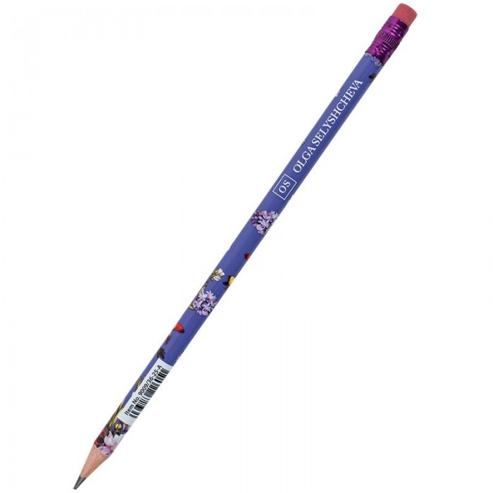 Олівець графітний з гумкою НВ Olga Selyshcheva Secret