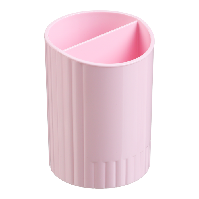 Стакан для письмового приладдя на 2 відділення Pastel (рожевий) BM.6350-10