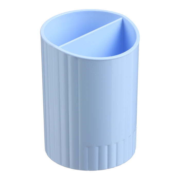 Стакан для письмового приладдя на 2 відділення Pastel (блакитний) BM.6350-14