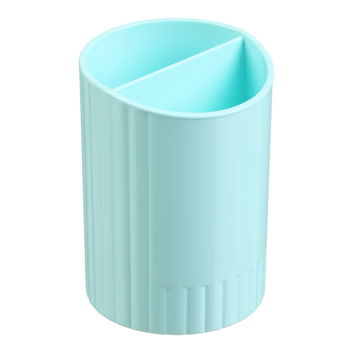 Стакан для письмового приладдя на 2 відділення Pastel (м'ятний) BM.6350-38