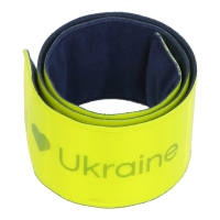 Браслет світловідбиваючий (жовто-синій)