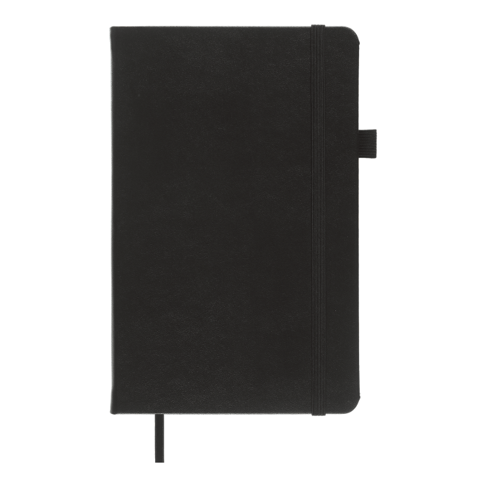 Книга записна Etalon 125х195мм, 96 аркушів (клітинка) чорний