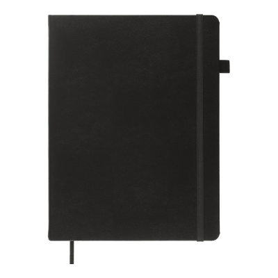 Книга записная Etalon 190х250мм, 96л. черный (клетка) BM.292160-01