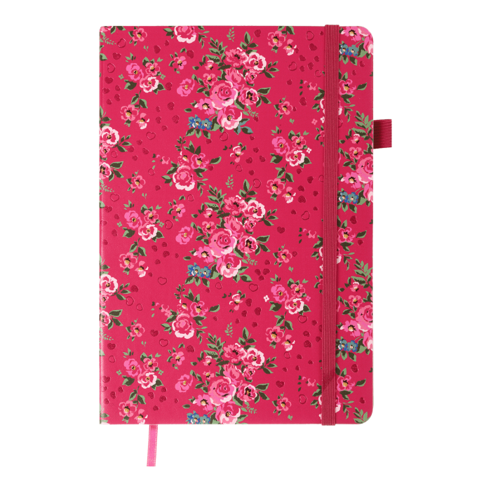 Блокнот діловий Cherie А5, 96арк. малиновий (клітинка) BM.295105-29