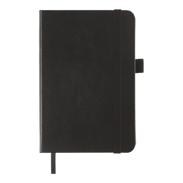 Книга записна Etalon 95х140мм, 96арк. чорний (клітинка) BM.296160-01