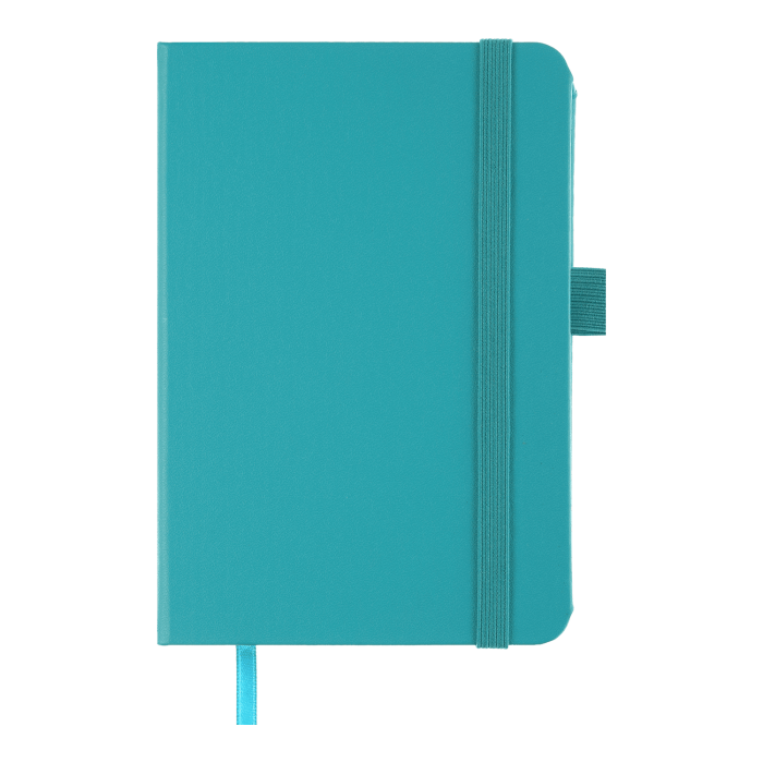 Книга записна Etalon 95х140мм, 96арк. бірюзовий (клітинка) BM.296160-06